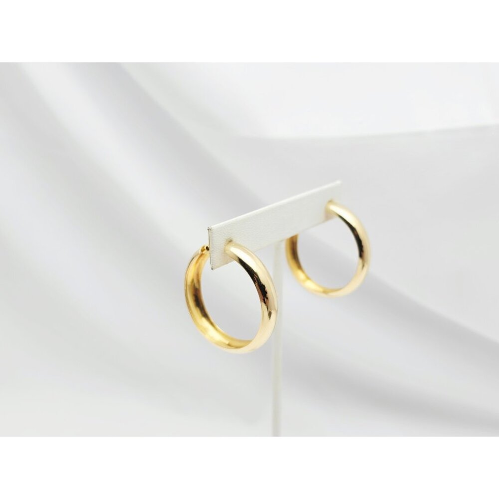 Unique Medium 18k Solid Yellow Gold Designer Poli… - image 7